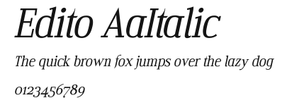Edito AaItalic.ttf