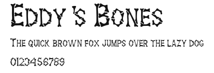 Eddy's Bones.ttf