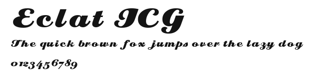 Eclat ICG.ttf