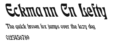 Eckmann Cn Lefty.ttf