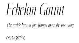 Echelon Gaunt.ttf