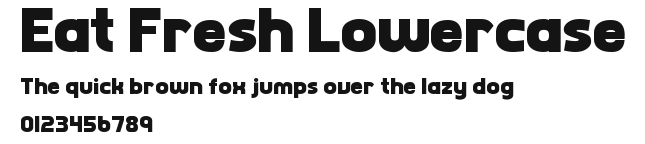 Eat Fresh Lowercase.ttf