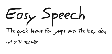 Easy Speech.otf