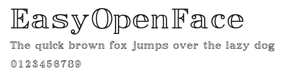 EasyOpenFace.ttf