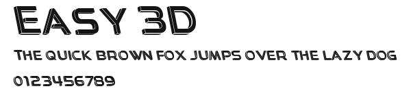 Easy 3D.ttf