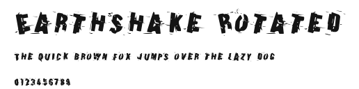 Earthshake Rotated.ttf