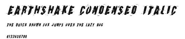 Earthshake Condensed Italic.ttf