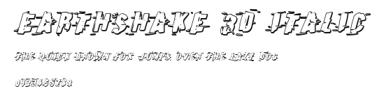 Earthshake 3D Italic.ttf