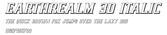 Earthrealm 3D Italic.ttf