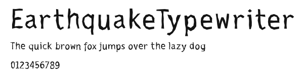 EarthquakeTypewriter.ttf
