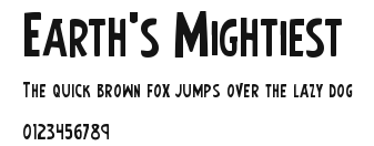 Earth's Mightiest.ttf