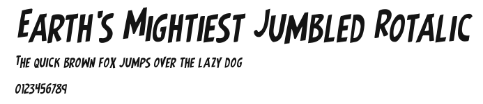 Earth's Mightiest Jumbled Rotalic Preview
