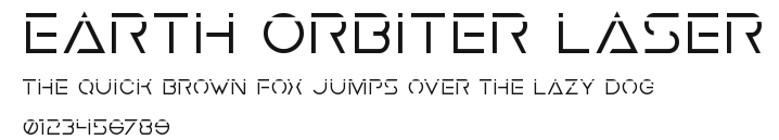 Earth Orbiter Laser.ttf