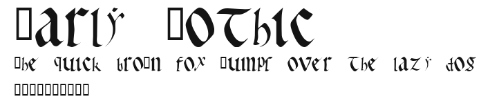 Early Gothic.ttf