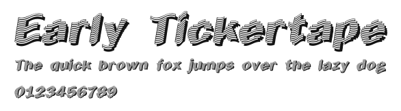 Early Tickertape.ttf