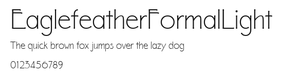 EaglefeatherFormalLight.ttf