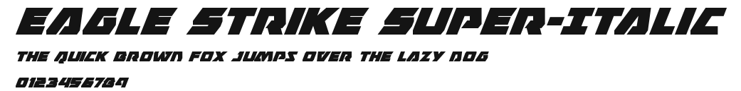 Eagle Strike Super-Italic.ttf