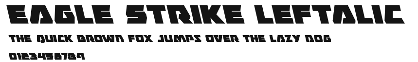 Eagle Strike Leftalic.ttf