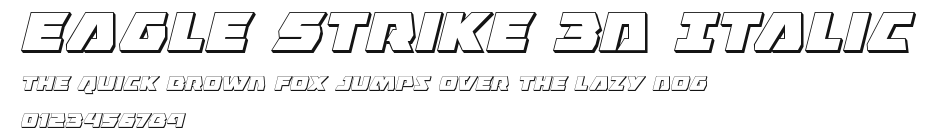 Eagle Strike 3D Italic.ttf