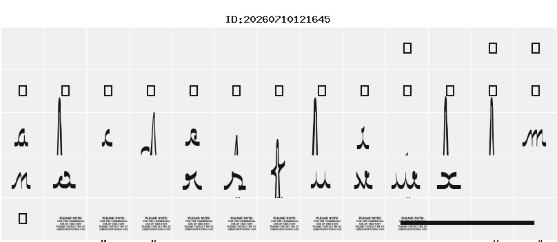 Character Map