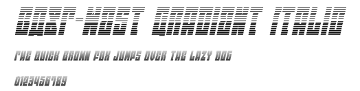 EAST-west Gradient Italic.ttf