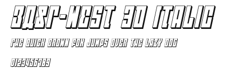EAST-west 3D Italic.ttf