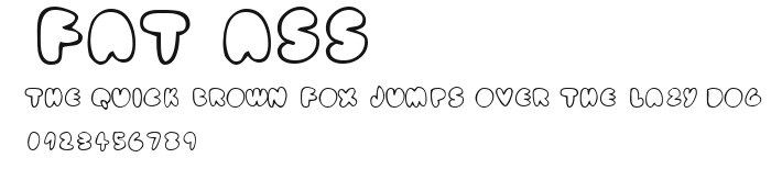 fat ass.ttf