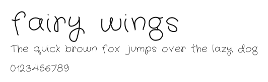 fairy wings.ttf