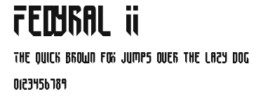 Fedyral II.ttf