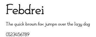 Febdrei.ttf