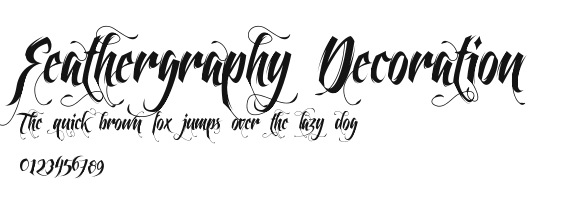 Feathergraphy Decoration.ttf