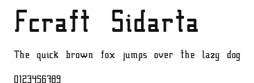Fcraft Sidarta.ttf