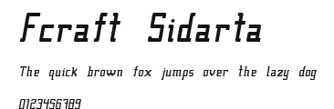 Fcraft Sidarta.ttf