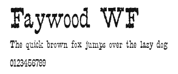 Faywood WF.ttf
