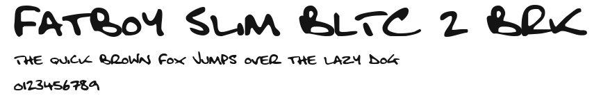 Fatboy Slim BLTC 2 BRK.ttf