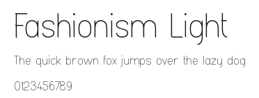 Fashionism Light.ttf