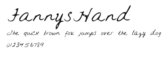 FannysHand.ttf
