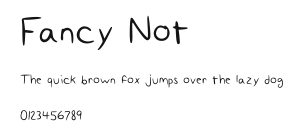 Fancy Not.ttf