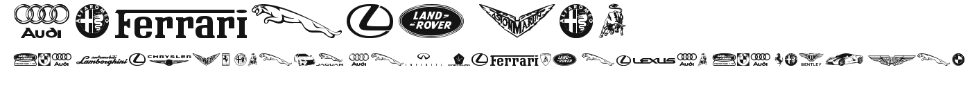 Famous Car 1.ttf