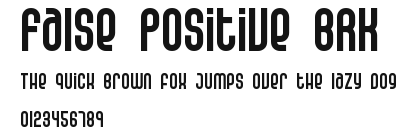 False Positive BRK.ttf