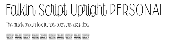 Falkin Script Upright PERSONAL.ttf