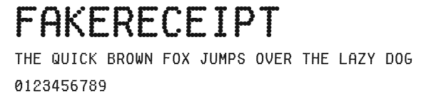 FakeReceipt.ttf