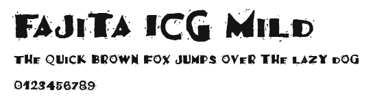 Fajita ICG Mild.ttf