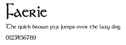 Faerie.ttf