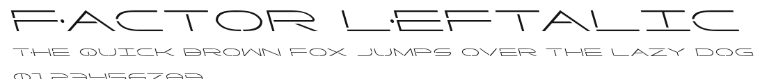 Factor Leftalic.ttf