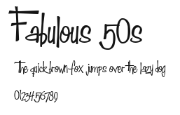 Fabulous 50s.ttf
