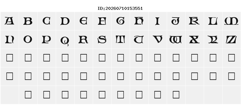 Character Map