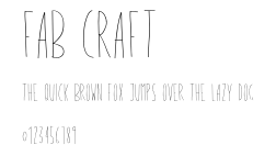 Fab Craft.otf
