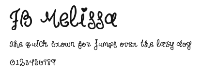 FB Melissa.ttf