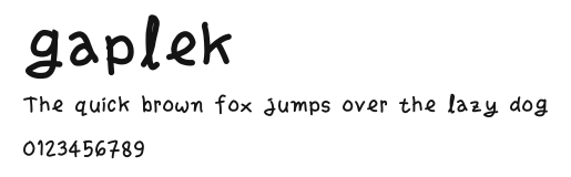 gaplek.ttf